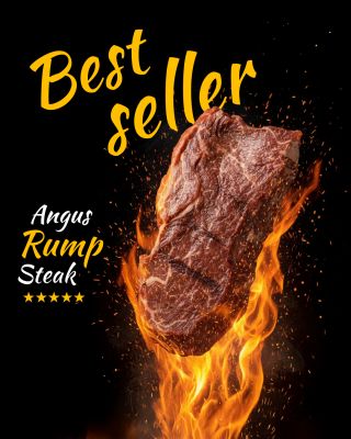 Najpredávanejší steak roku 2025? 🥩 Rump steak si získal srdcia gurmánov aj grilmajstrov – a niet sa čomu čudovať. Je...