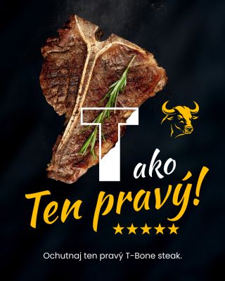 Kráľ všetkých steakov prichádza! 👑🥩 Toto nie je pre slabé povahy! Predstavujeme vám T-BONE STEAK – majestátny kus mäsa s...